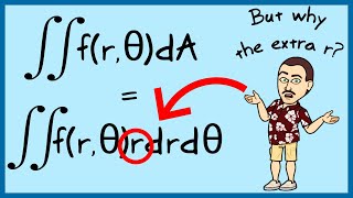 The extra r in polar coordinates [upl. by Eziechiele848]