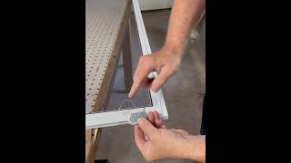 Patio door wheel replacement for common style screen door wheel [upl. by Sonaj586]