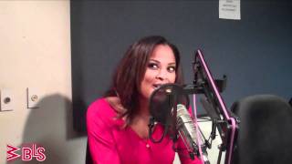 Laila Ali Sings at WBLS [upl. by Aneetsirk]