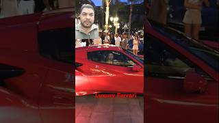 Gorgeous 🥰 girl arriving at Monte Carlo casino with her Ferrari super car fypシ゚viral [upl. by Alyaj]