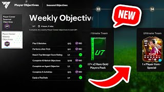 How to Complete EVERY NEW Seasonal amp Weekly Manager amp Player Career Mode Objectives ⭐ EA FC 25 [upl. by Eiduam]