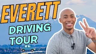 Driving Tour of Everett WA  Living in Everett WA [upl. by Nrev]