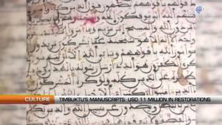 Timbuktus manuscripts An estimated USD 11 million in restorations [upl. by Fina]