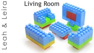 Building Blocks For KidsBlocks House Living RoomBlocks GamesBlocks Building House Living Room [upl. by Latif]