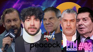 PTM 92  McMahon Responds  WWE Draft  Peacock Price Hike  Omega Returns  AEW quotUncoolquot [upl. by Ahsikram]