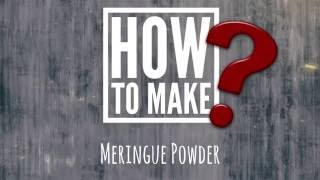 The Secret To Making Meringue Powder At Home [upl. by Cullan]