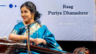 Raag Puriya Dhaneshree  ITC Mini Sangeet Sammelan  Baroda  Moupali Chowdhury [upl. by Loraine]