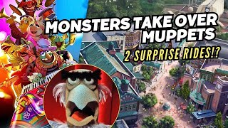 BREAKING Disney Replaces Muppets with Monsters Inc Land  2 NEW Rides for Disney World Confirmed [upl. by Hegyera]