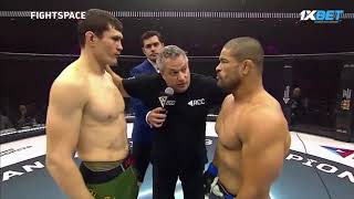 Georgy quotKnightquot Kichigin Russia vs Rousimar Palhares Brazil  KNOCKOUT MMA fight HD [upl. by Nevarc840]