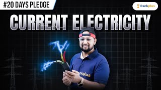 Current Electricity  Physics 20 Days Pledge  CBSE Class 12  NCERT  Rankplus Arpit Sir [upl. by Anaer]