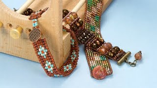 Artbeads Tutorial  The Ricks Beading Loom Basics with Cheri Carlson [upl. by Lawson528]