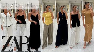 Massive ZARA   TRY on HAUL  Ready to wear outfit Ideas [upl. by Hermes96]