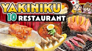 10 recommended Yakiniku Japanese BBQ restaurants  Japan Travel [upl. by Nipsirc882]