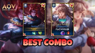 RoV  DEXTRA x SINESTREA BEST COMBO  ARENA OF VALOR [upl. by Ennove]