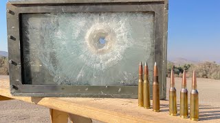 50bmg vs 416 vs humvee BulletProof Glass [upl. by Circosta]