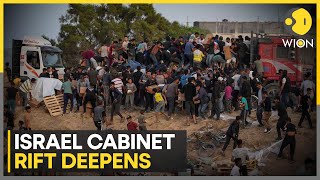 Israel war Gantz demands Gaza dayafter plan by June 8 threatens to resign  World News  WION [upl. by Grayson]