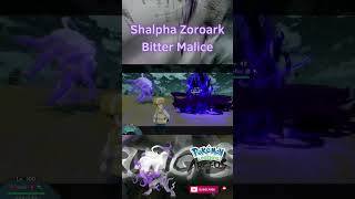 Shiny Alpha Hisuian Zoroark Signature Move Bitter Malice in Pokemon Legends Arceus [upl. by Meara]