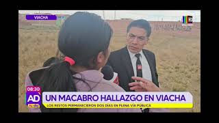 ¡Macabro hallazgo en Viacha [upl. by Atina]