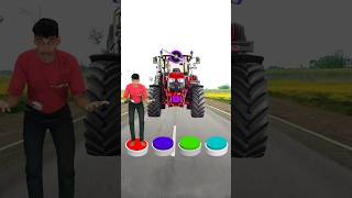 Red yellow green purple button to tractor jcb roller truck  new vfx vehicle names shorts [upl. by Pearson]