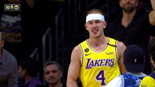 Alex Caruso Blocks and Gets And1 On Lonzo Ball [upl. by Kajdan]