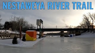 Skating On The River at The Forks [upl. by Adnuhsal]