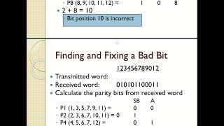 Example Hamming code [upl. by Willetta]