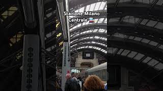 Stazione Milano Centrale 🚉🇮🇹 shorts train milan [upl. by Lerrud431]