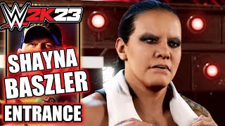 WWE 2K23 Shayna Baszler Entrance Cinematic [upl. by Ayhtin]