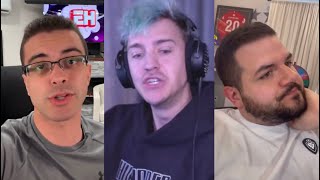 Streamers React To Ninja Getting Cancer [upl. by Ingvar]