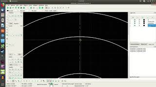 Librecad CAD drawing application [upl. by Fairfax]