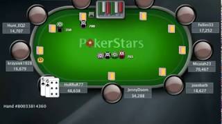 Poker  Zagranie allin z drawem  IntelliPokerpl [upl. by Imoyn]