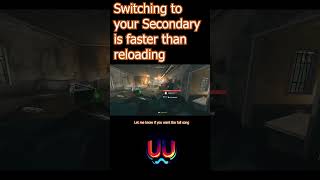 Switching to your Secondary is faster than reloading bois cod gaming warzone epic c [upl. by Artina]