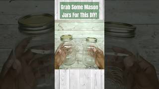 🔥 GRAB Mason Jars for A Sweet Summer Lemon DIY Decor Idea dollartreediy shesocraftdee shorts [upl. by Hanson]