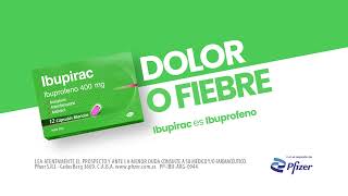 Ibupirac 400mg  Dolor o Fiebre [upl. by Heer]