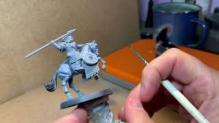 Eomer Marshal of the Riddermark Part 1  Middle Earth MESBG painting guide [upl. by Yeliab345]