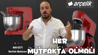 Arçelik Yeni Mutfak Mikseri MM 6371 Detaylı İnceleme Videosu 1500 Watt’ Hız Ayarı 6 Kademeli [upl. by Hester]