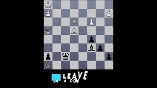 Daily Chess Puzzle  Easy One chess chesspuzzle checkmate chesstactics [upl. by Oiramd268]