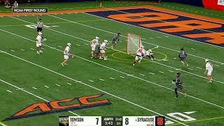 Syracuse vs Towson  2024 NCAA Men’s Lacrosse Tournament 1st Round  Highlights [upl. by Waters757]