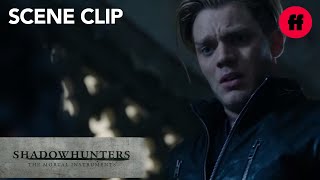 Shadowhunters  Season 1 Episode 9 Jace amp Alec Fight  Freeform [upl. by Janiuszck]