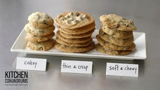 The Science Behind the Perfect Chocolate Chip Cookies  Kitchen Conundrums with Thomas Joseph [upl. by Yotal]