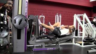 AGATON Eccentric Leg Press  1 Leg [upl. by Dyraj912]