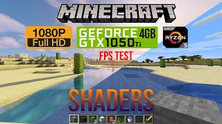 Minecraft Ultra Realistic GTX 1050Ti 4GB 20 Shaders Benchmark FPS Test [upl. by Yrome]