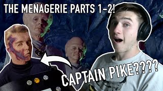 Captain Pike STAR TREK TOS  The Menagerie Parts 12 REACTION [upl. by Consuela]