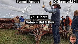 Results  YouTubers Farmall Fanatic amp Oldfarmjunk101 Video  Bid amp Buy Old Farm Equipment  Auction [upl. by Essilec]