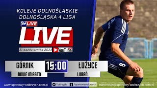 LIVE Koleje Dolnośląskie 4 Liga Górnik Nowe Miasto  Łużyce Lubań [upl. by Ahsaetan]