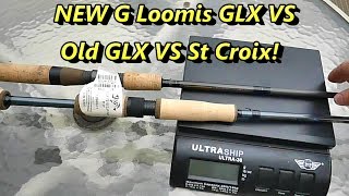 NEW G Loomis GLX VS OLD GLX VS St Croix fishing rods [upl. by Isolt]