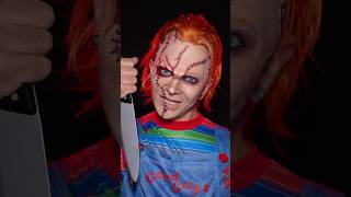 Chucky Doll SFX Halloween makeup transformation [upl. by Olethea]