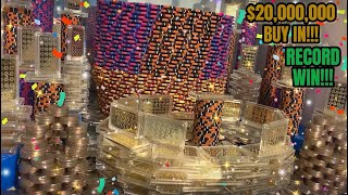 🟩MUST SEE 160 QUARTER CHALLENGE 20000000 BUY IN HIGH RISK COIN PUSHER HUGE WIN [upl. by Huskey]