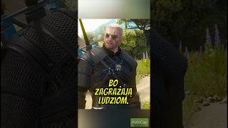 ŻAŁUJESZ POTWORA TY WIEDŹMIN wiedźmin3 gamesbymorfeusz thewitcher3 geraltzrivii shorts [upl. by Dnomhcir695]