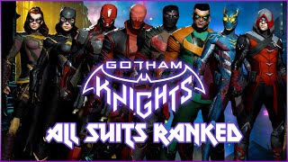 Gotham Knights All Suits Ranked Early Access 4K [upl. by Rise]